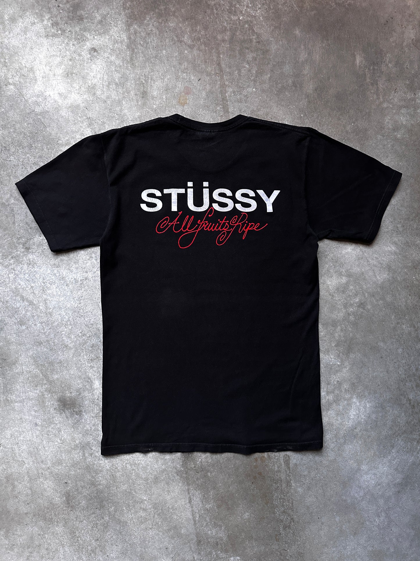 STUSSY BLACK TEE