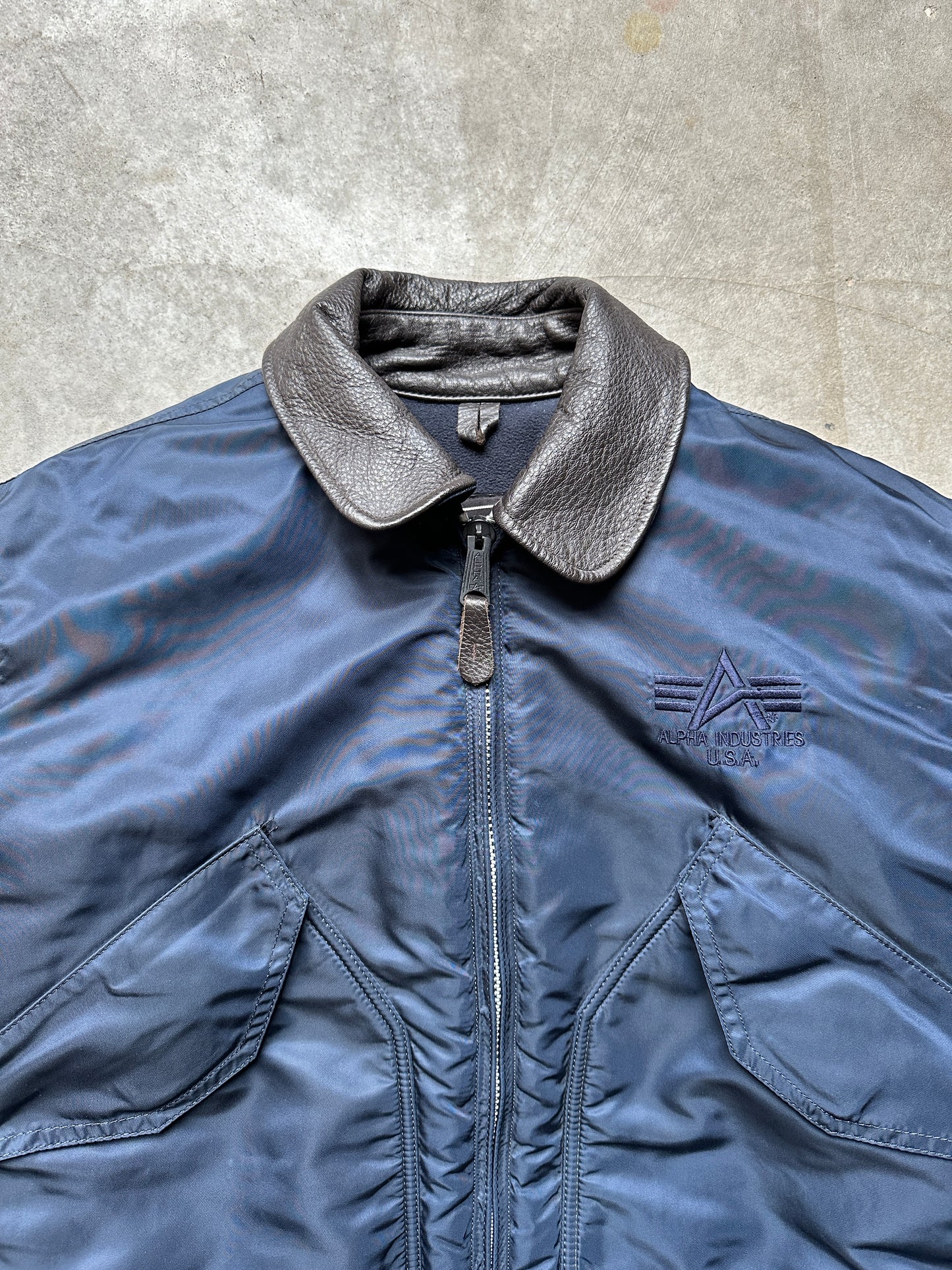 2000's ALPHA CWU/45 FLIGHT JACKET