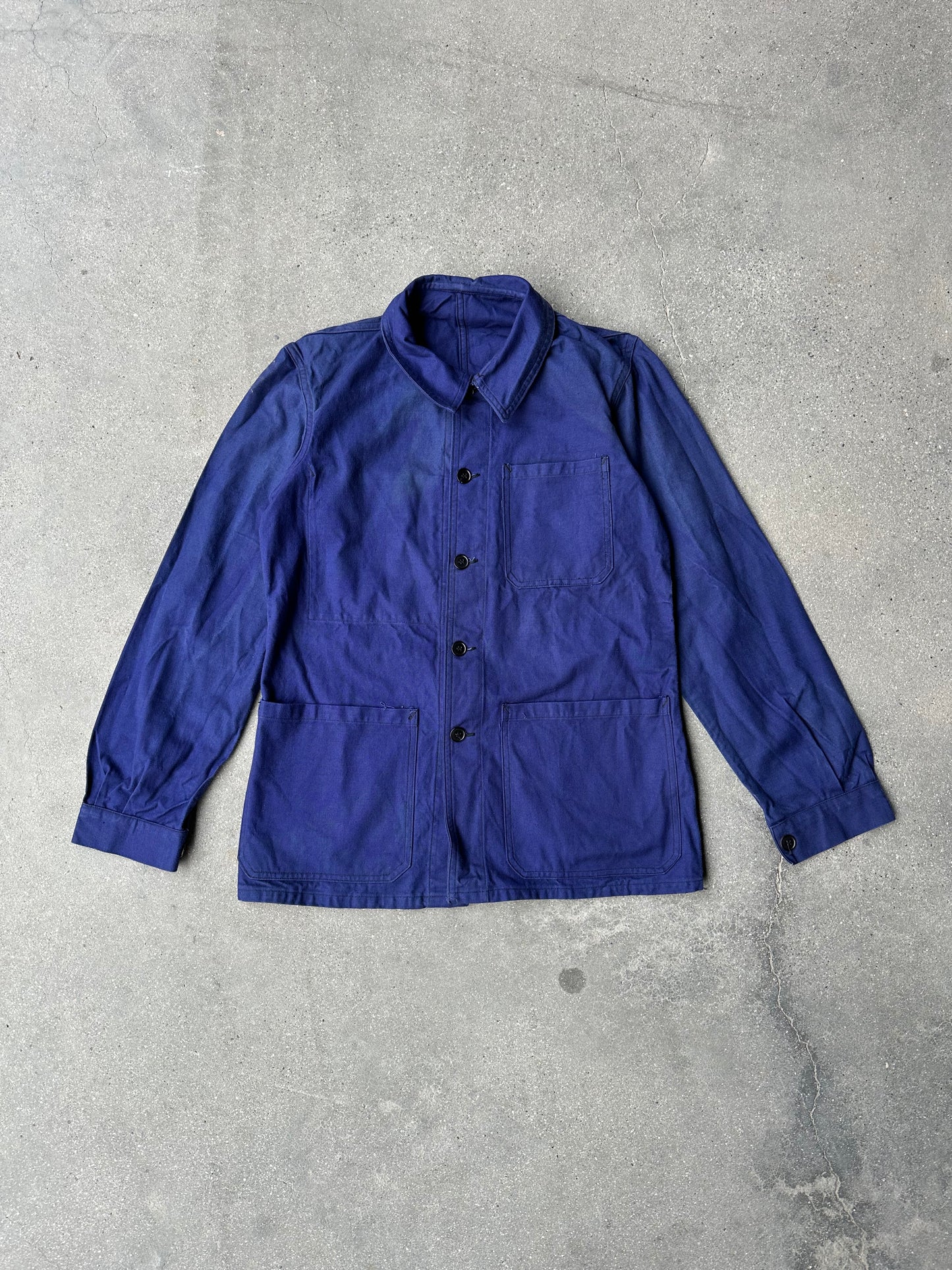 70s BLEU FRENCH WORK JACKET