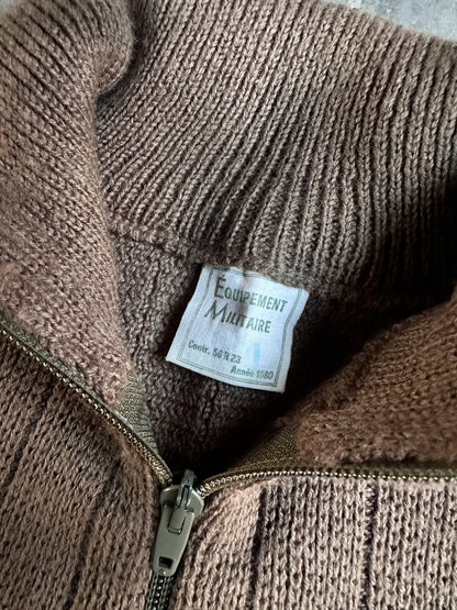 1980s FRENCH ARMY WOOL SWEATER
