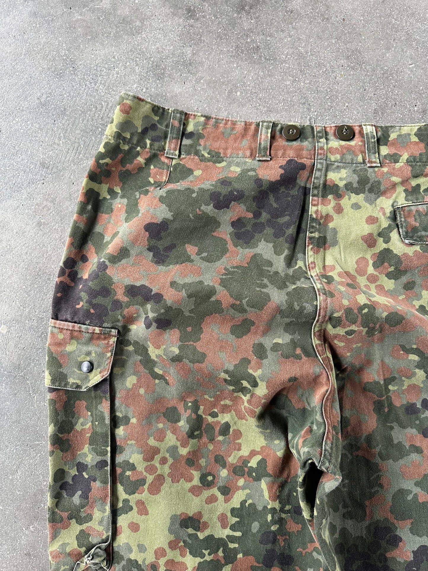 1999 GERMAN ARMY PANTS (FLECKTARN CAMO)