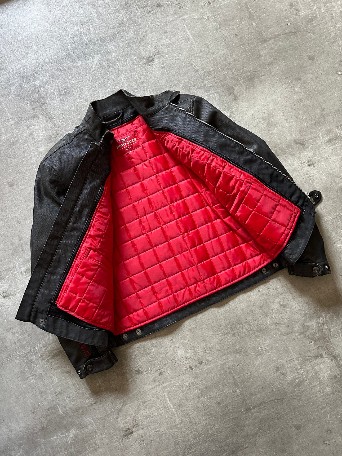 2010's "MOTO GUZZI" MOTORCYCLE JACKET