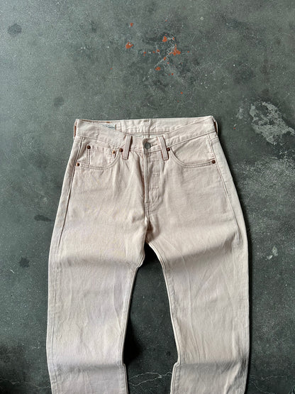 LEVIS 501 PINK "LEMON TAG" DENIM 28/28