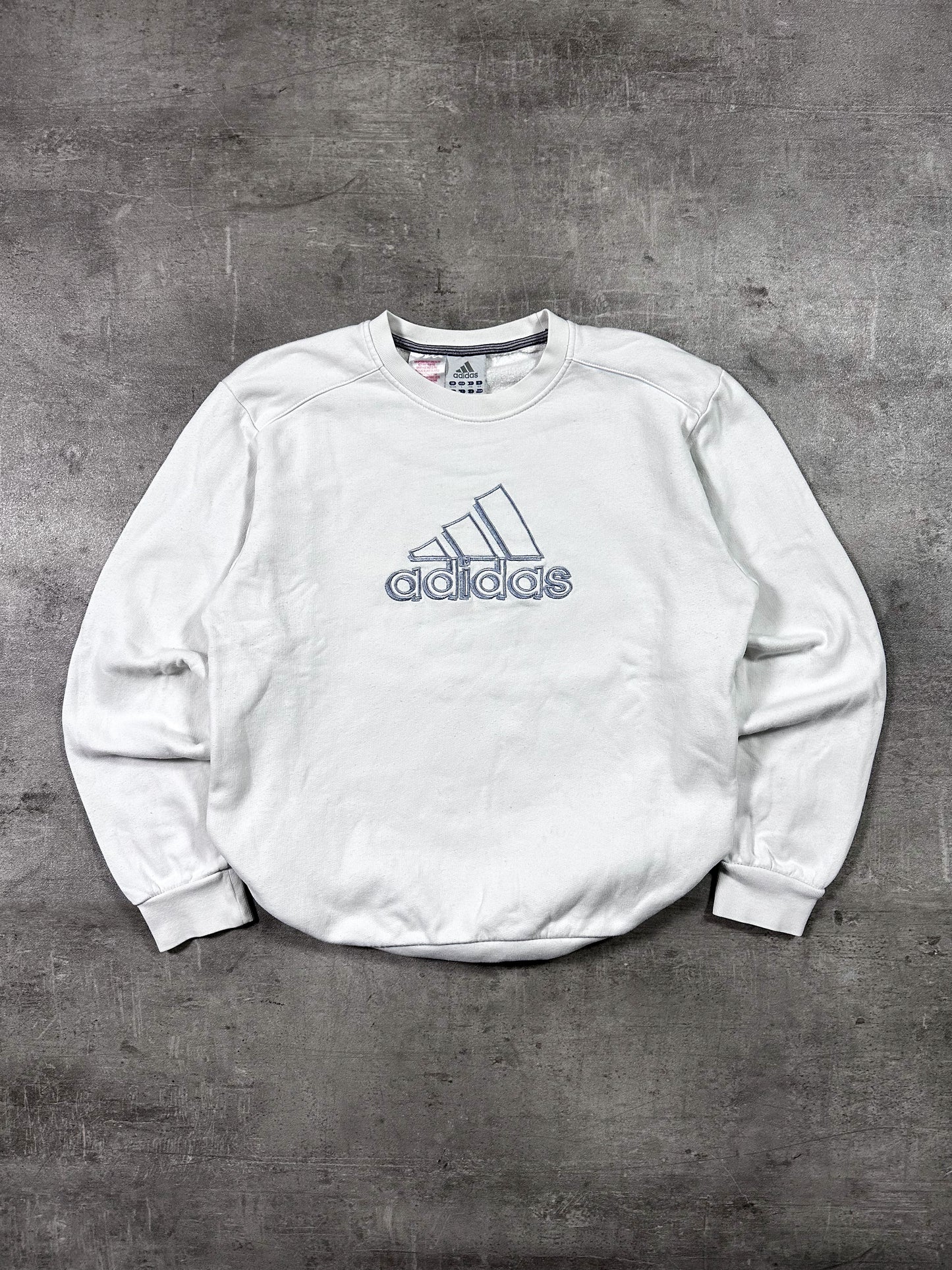 2000s ADIDAS BIG LOGO CREWNECK