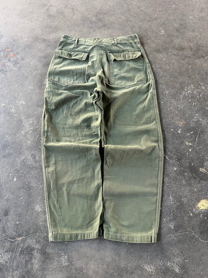 1970s US ARMY OG 107 TYPE 1 PANTS
