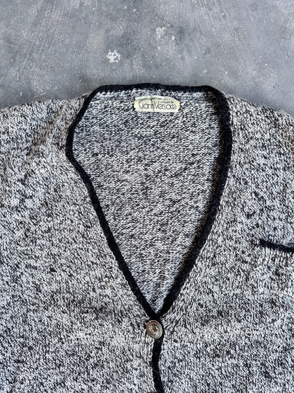 GIANNI VERSACE WOOL KNIT CARDIGAN