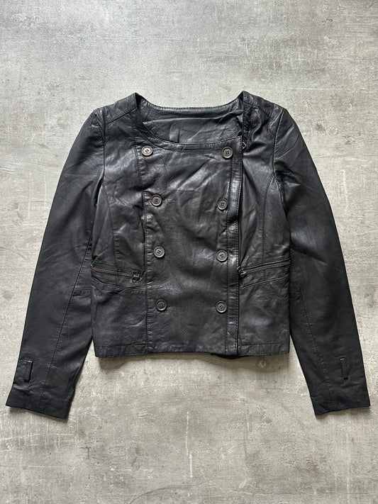 2000's MOTORCYCLE LEATHER JACKET