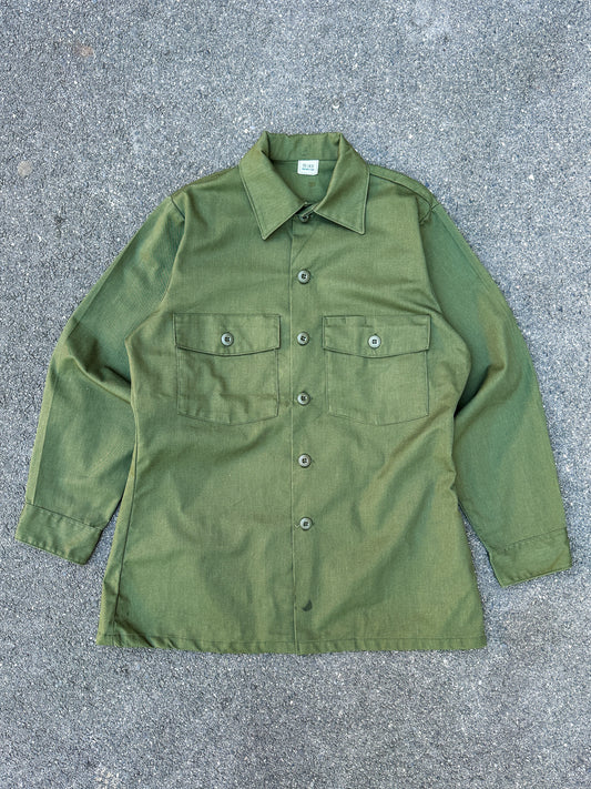 1987's U.S. ARMY OG 507 UTILITY SHIRT