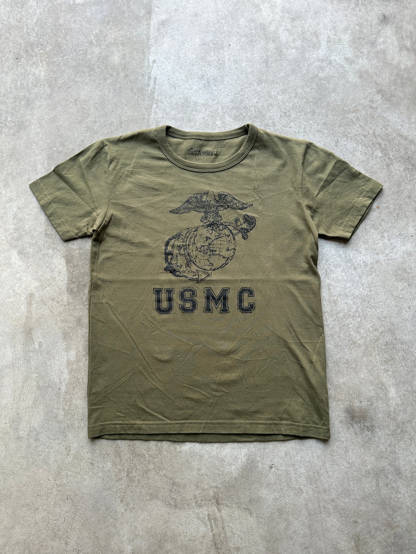 USMC OLIVE GREEN TEE