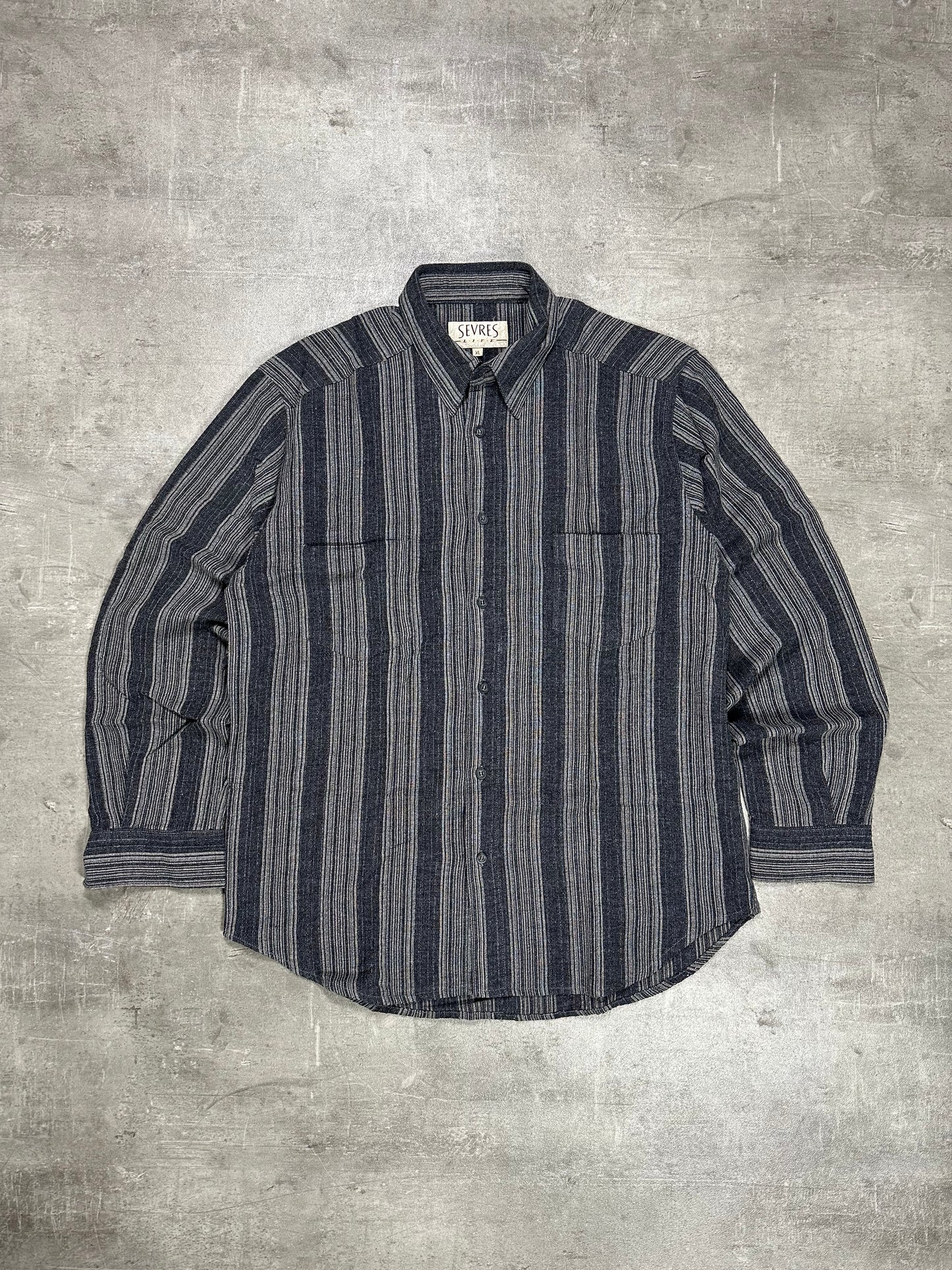 VINTAGE 1990s SEVRES FLANNEL SHIRT