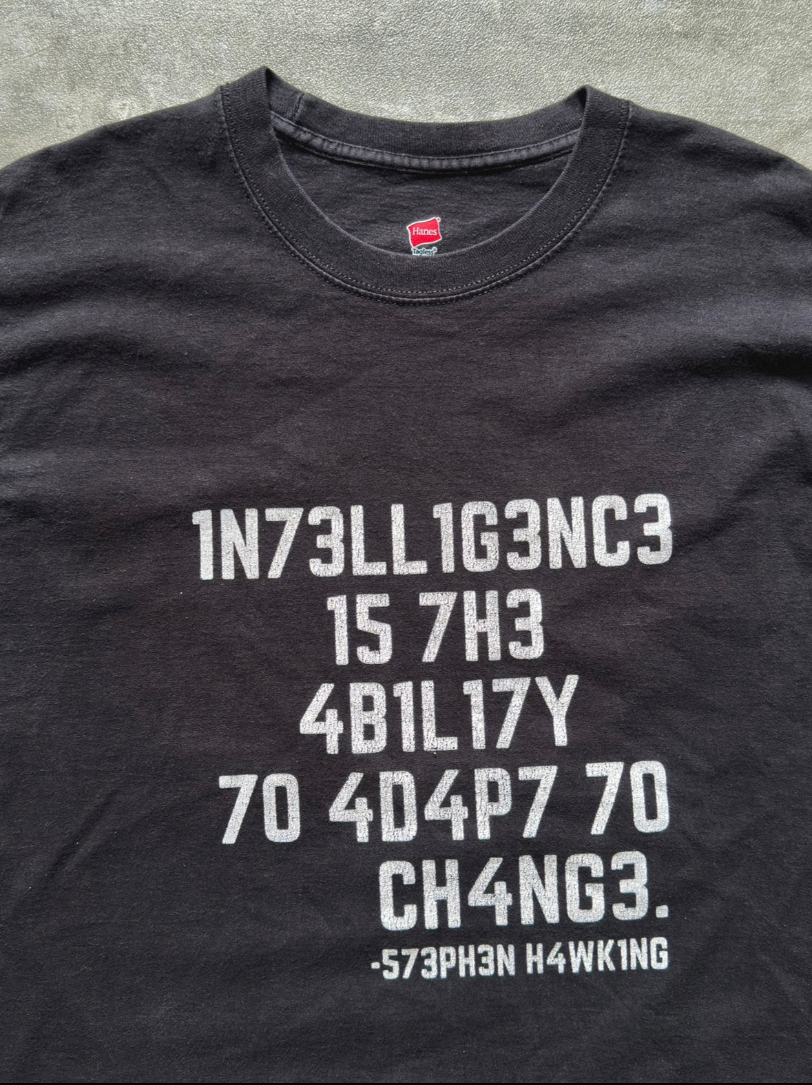 2000's HANES "STEPHEN HAWKING" TEE