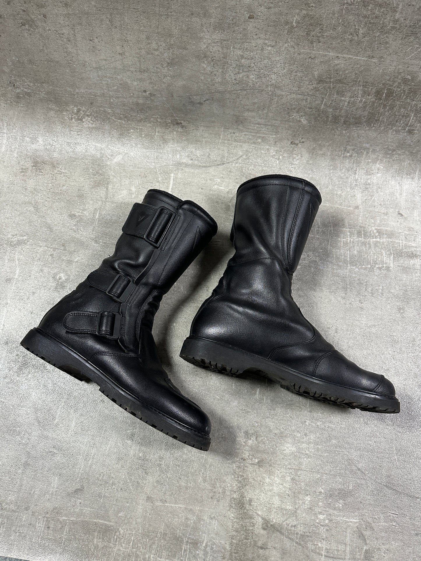 DAINESE LEATHER MOTORCYCLE BOOTS