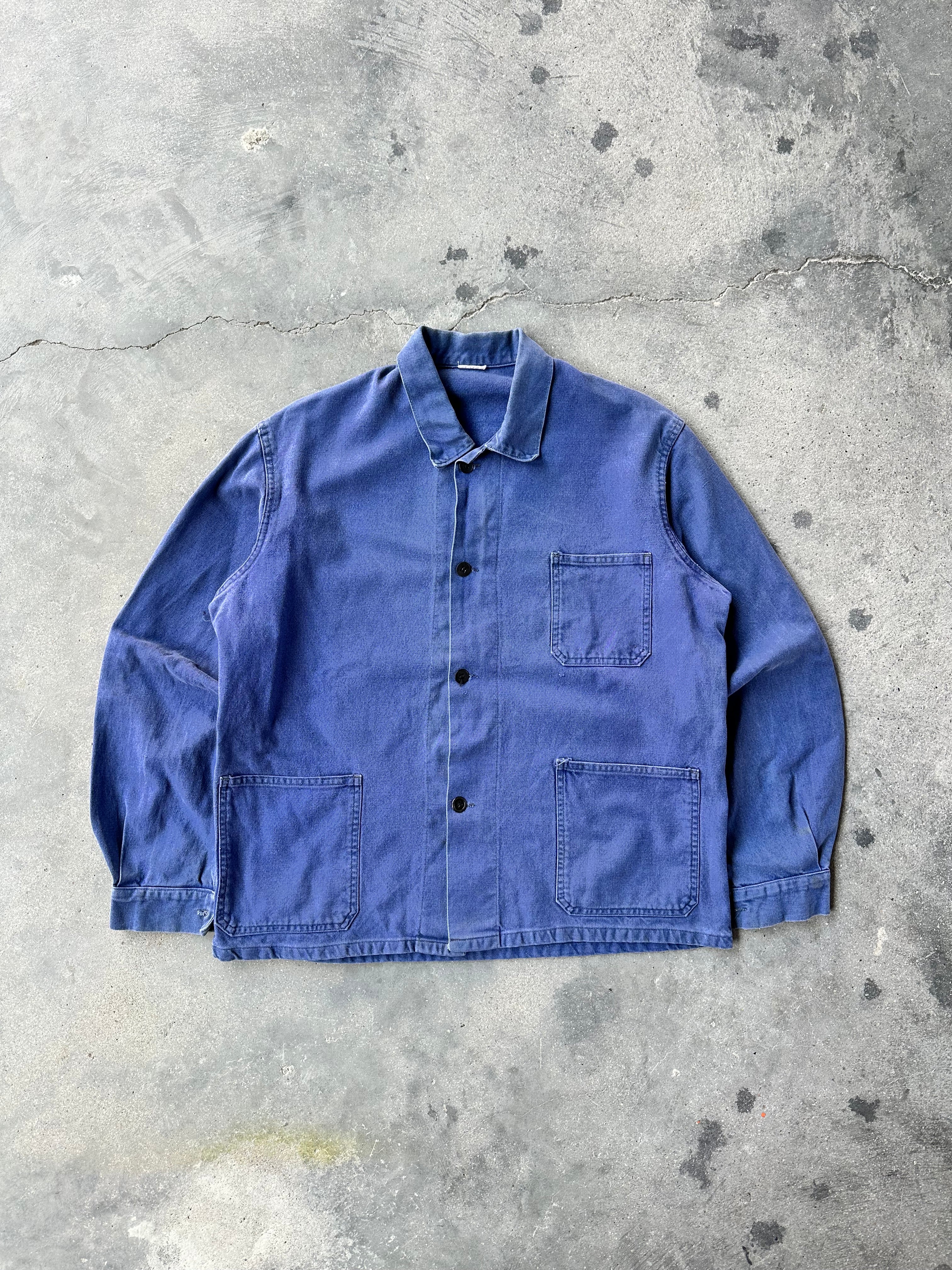 60〜70’s French Work Jacket 60s/70s FRENCH WORK JACKET | 4C Global – 4C GLOBAL