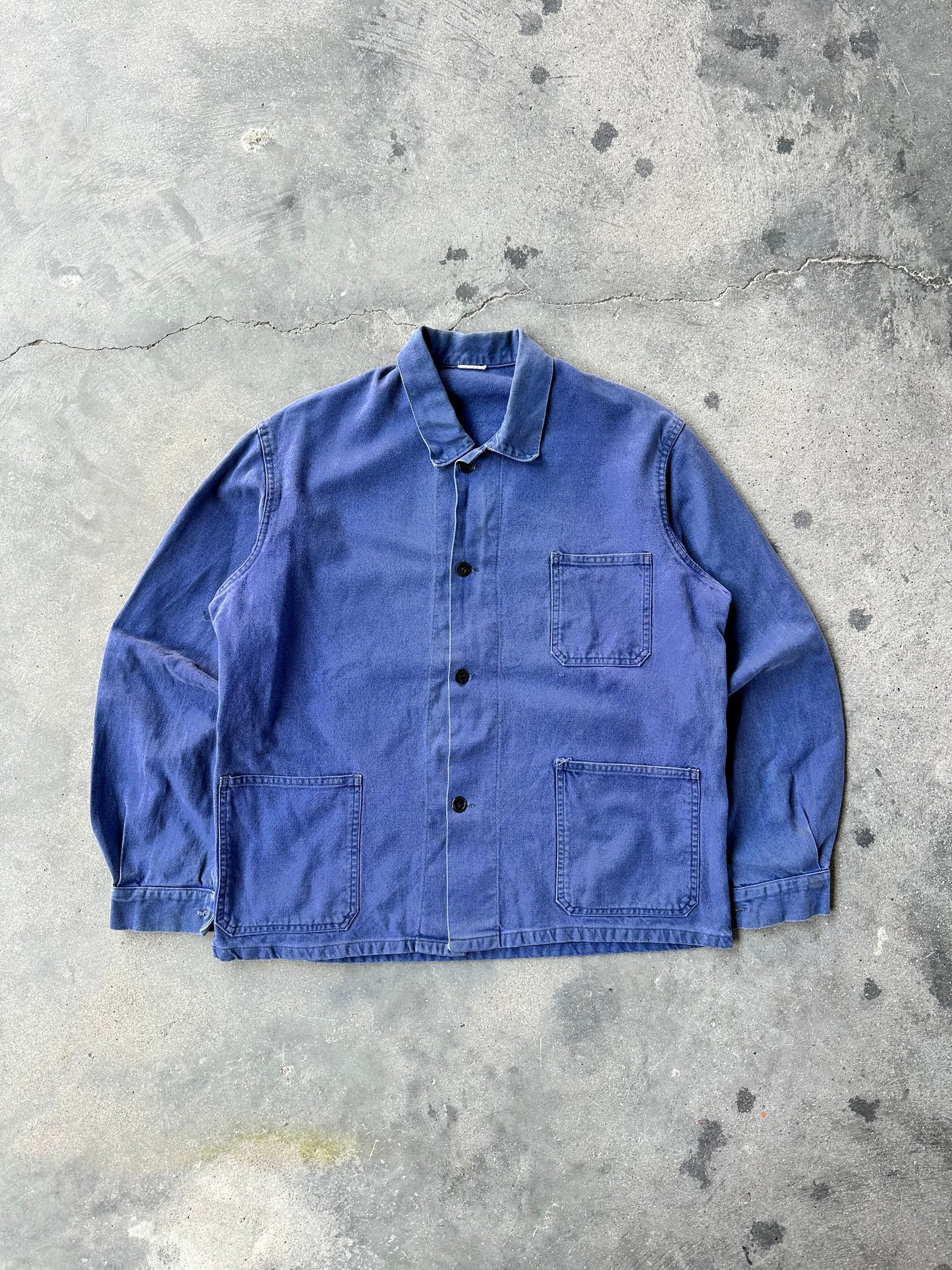 60s/70s BLEU FRENCH WORK JACKET