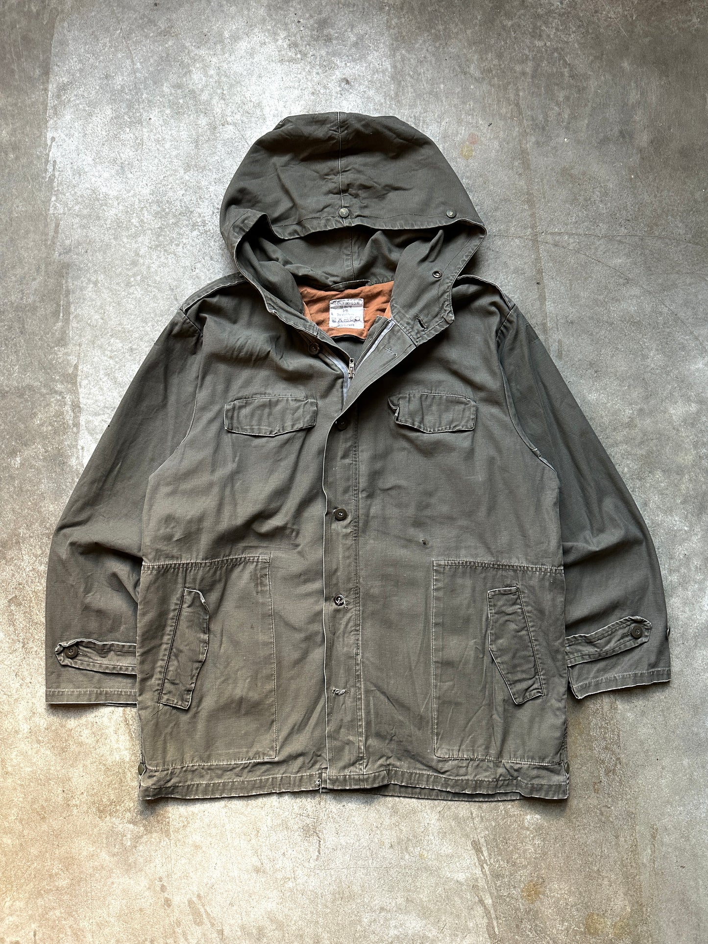 1990's GERMAN ARMY GREY PARKA