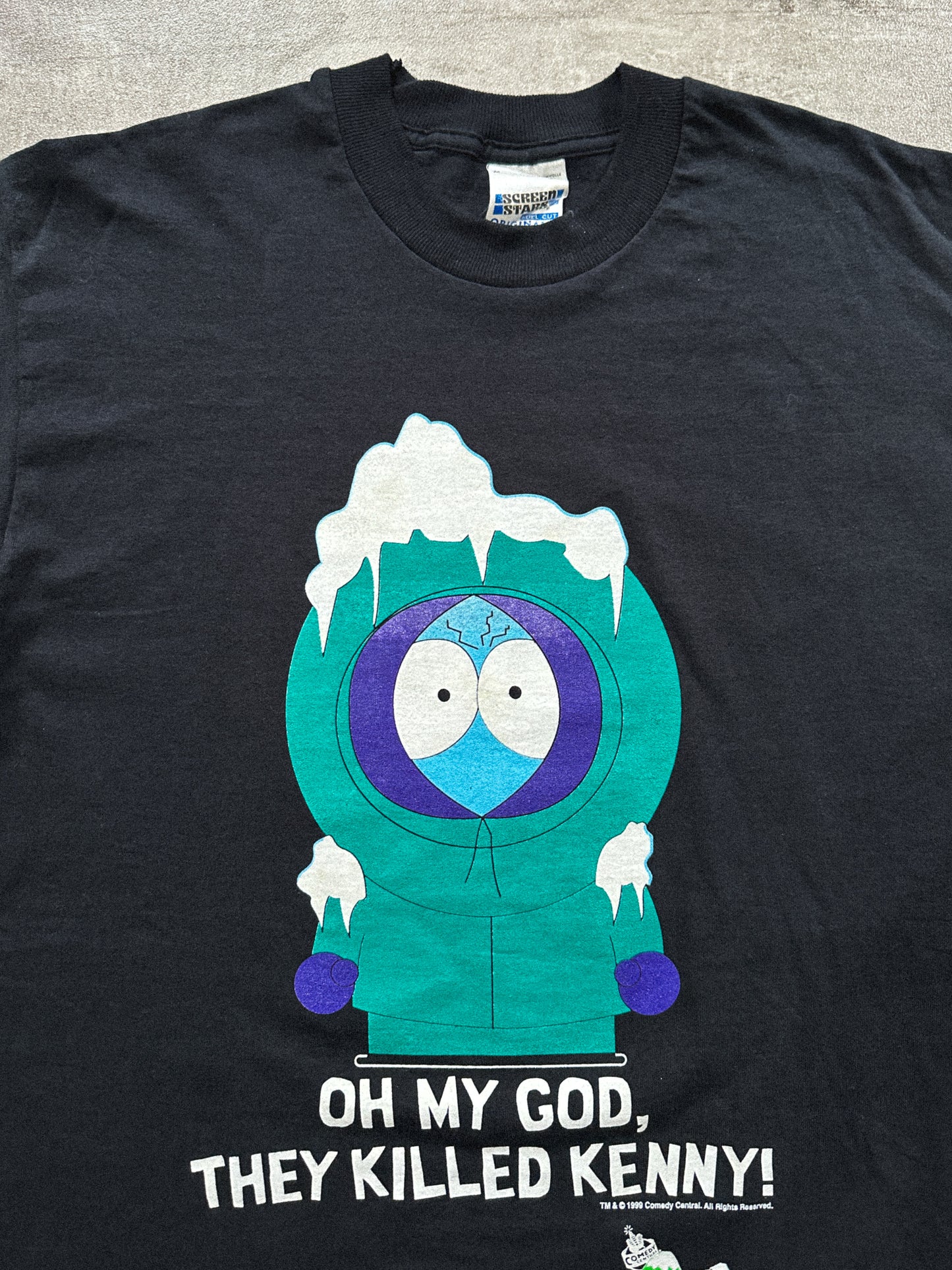 1999's SOUTH PARK TV SHOW TEE
