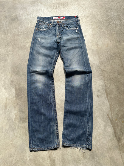2000s TAKE TWO STRAIGHT DENIM PANTS