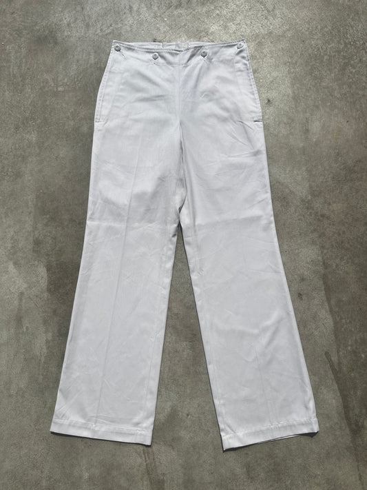 1992s GERMAN ARMY WHITE NAVY PANTS
