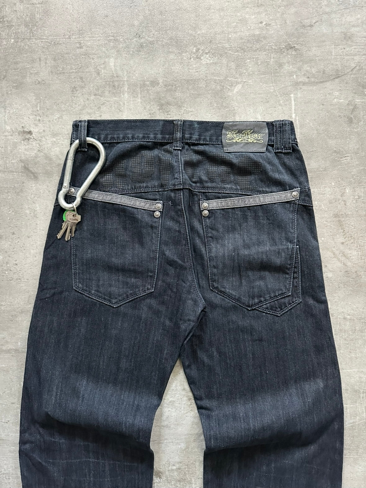 2000s NOFEAR HIP HOP DENIM W32