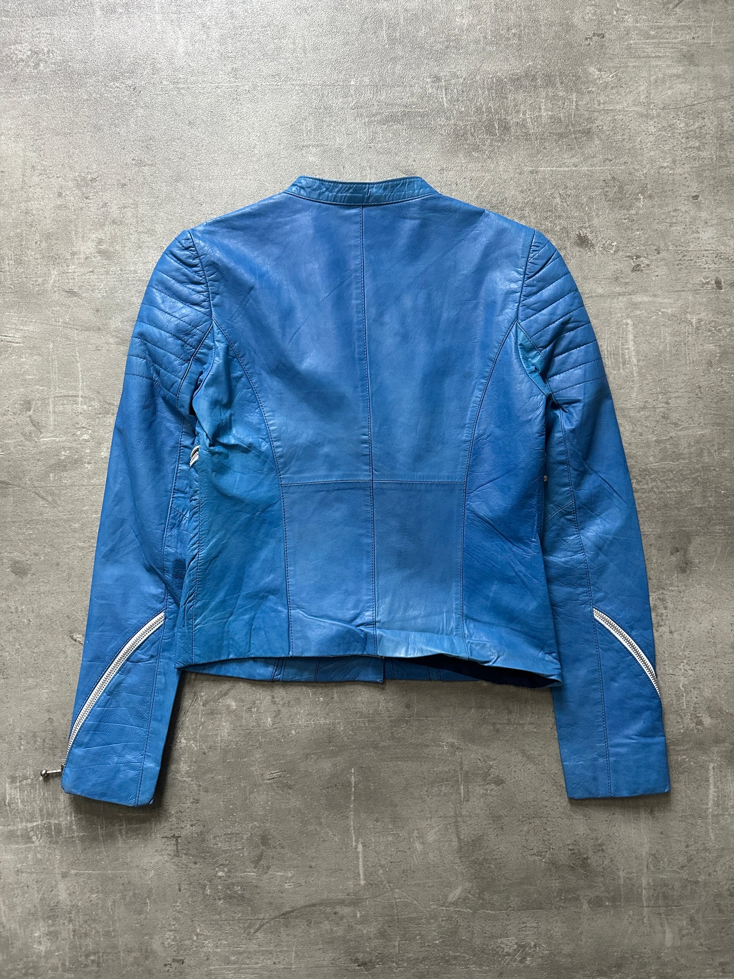 2000's GENIUINE LEATHER JACKET