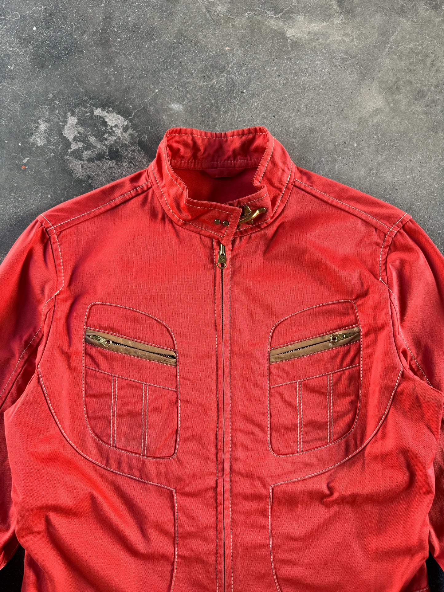 2000s FAY WOMAN MOTORCYCLE JACKET