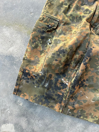 2000s GERMAN ARMY SHORTS (FLECKTARN CAMO)