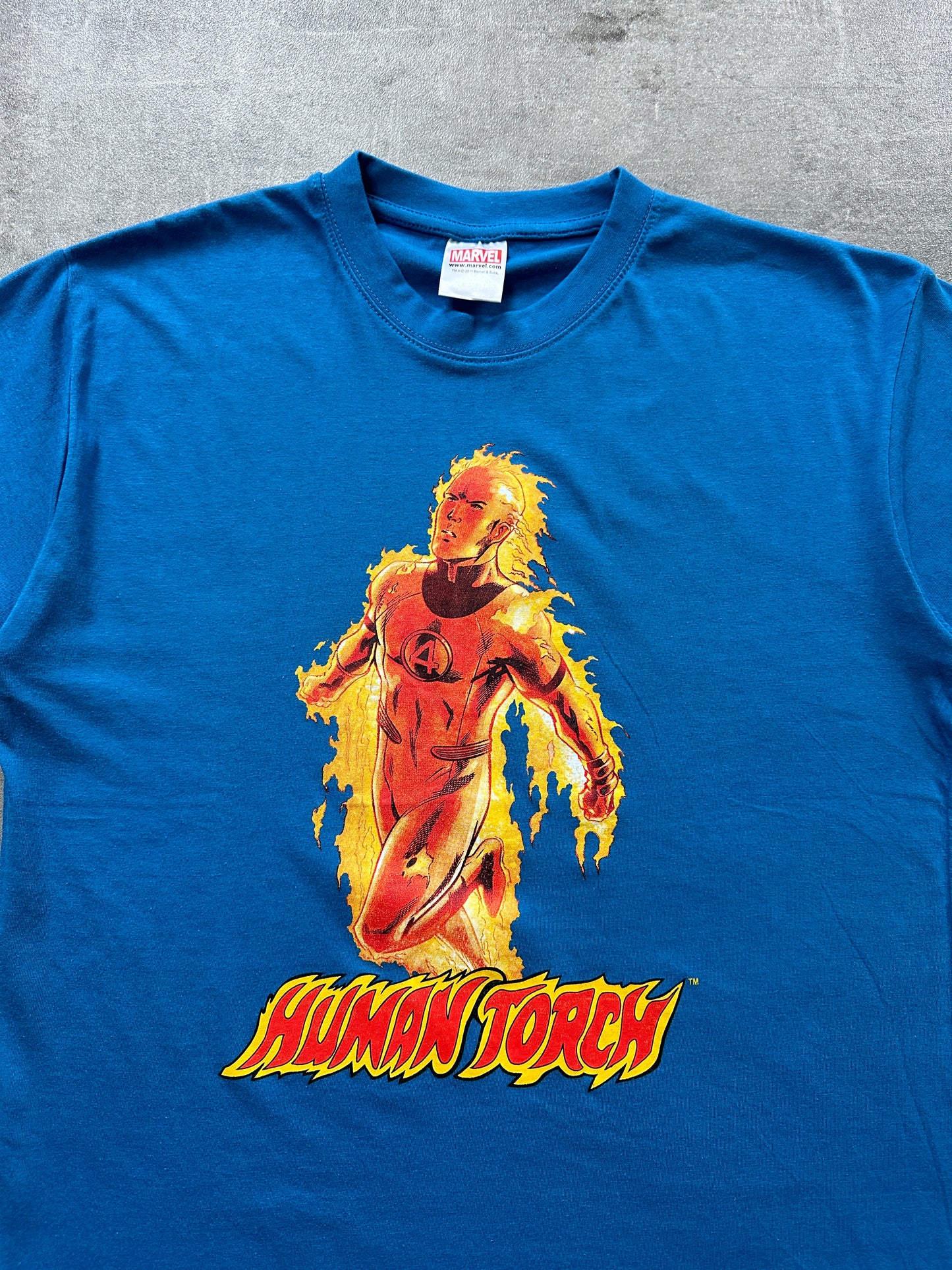 2011 MARVEL "HUMAN TORCH" TEE