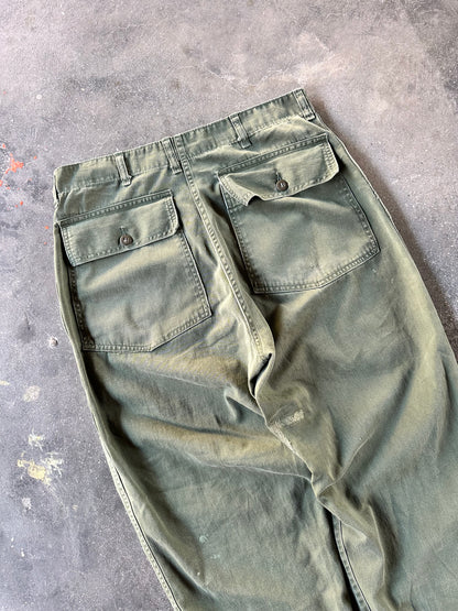 1970s US ARMY OG 107 TYPE 1 PANTS