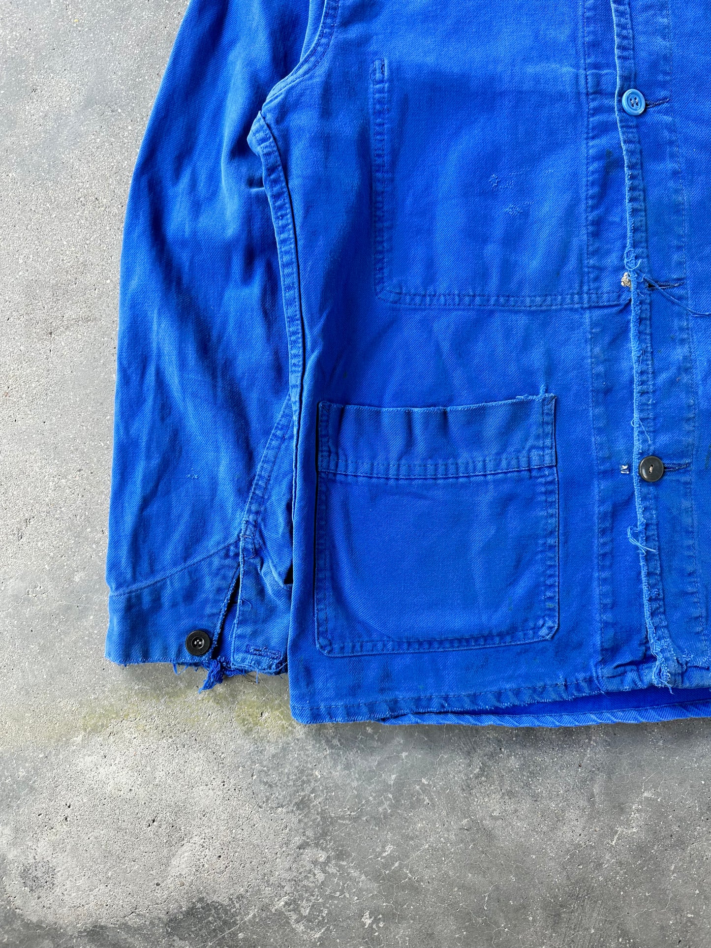 80s BLEU FRENCH WORK JACKET