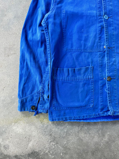 80s BLEU FRENCH WORK JACKET
