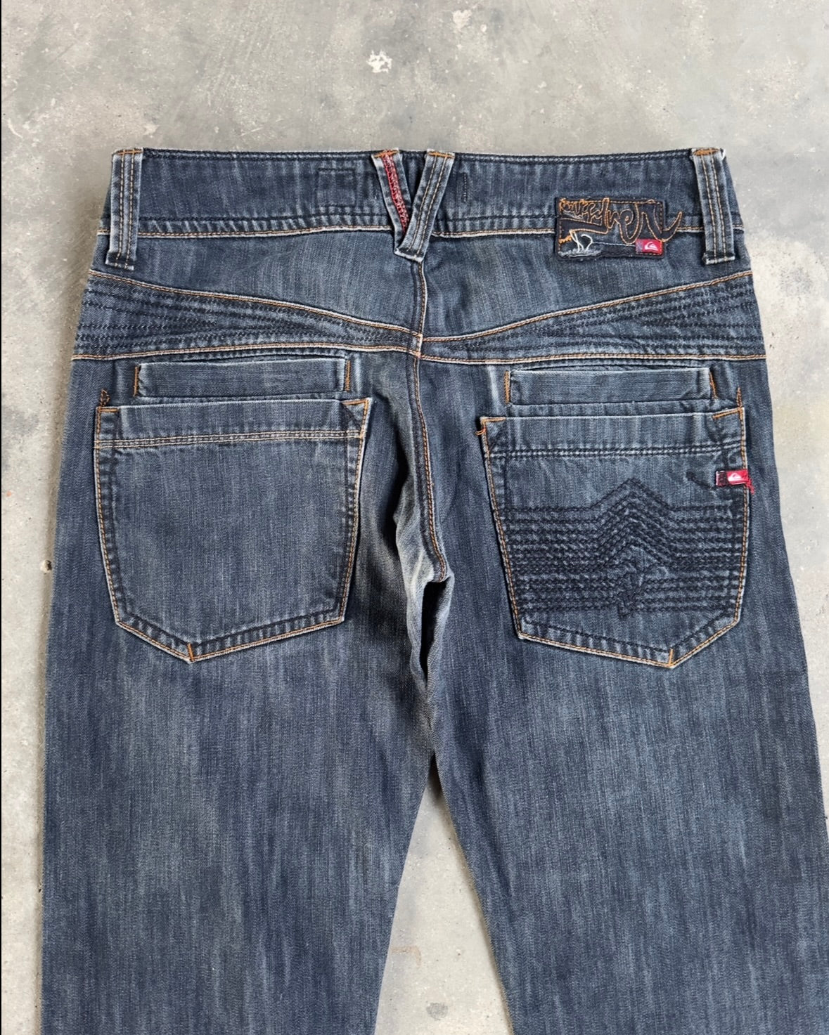 2000s QUICKSILVER HIP HOP DENIM W32