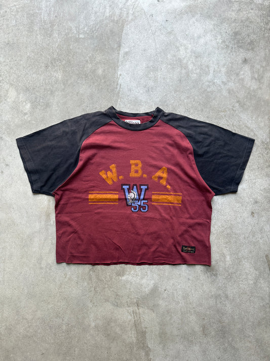 WBA CROPPED RAGLAN TEE