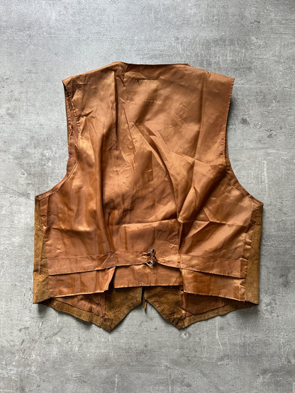 1980's TEXAS SUEDE FRINGE VEST