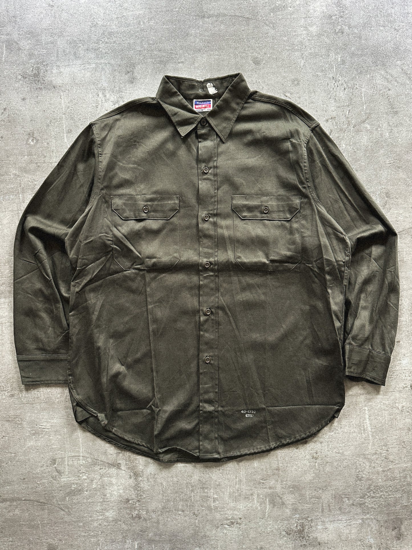 1950's PENNEY'S BIG MAC ARMY SHIRT