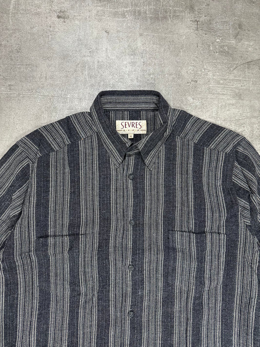 VINTAGE 1990s SEVRES FLANNEL SHIRT