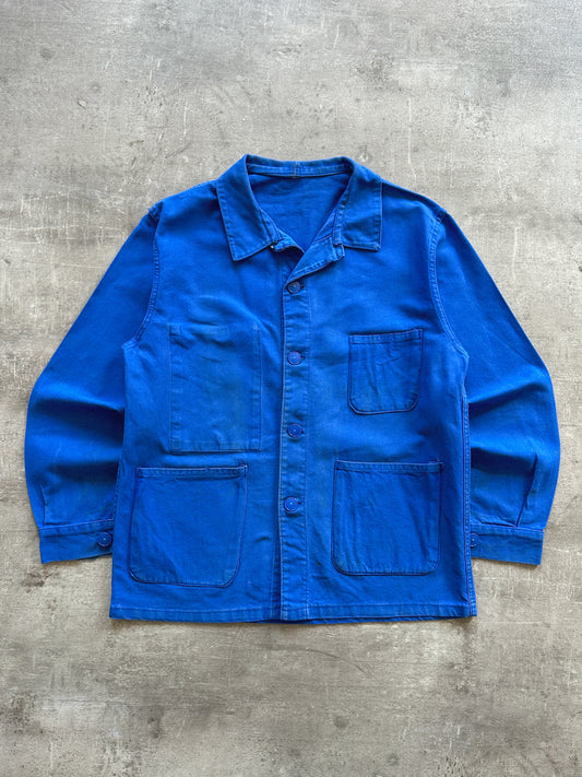 1980's BLEU FRENCH WORK JACKET