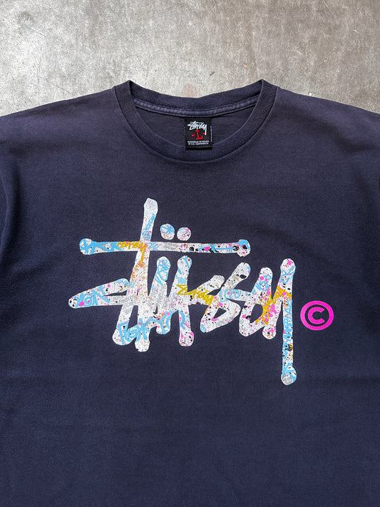 EARLY 2000's STUSSY LOGO TEE