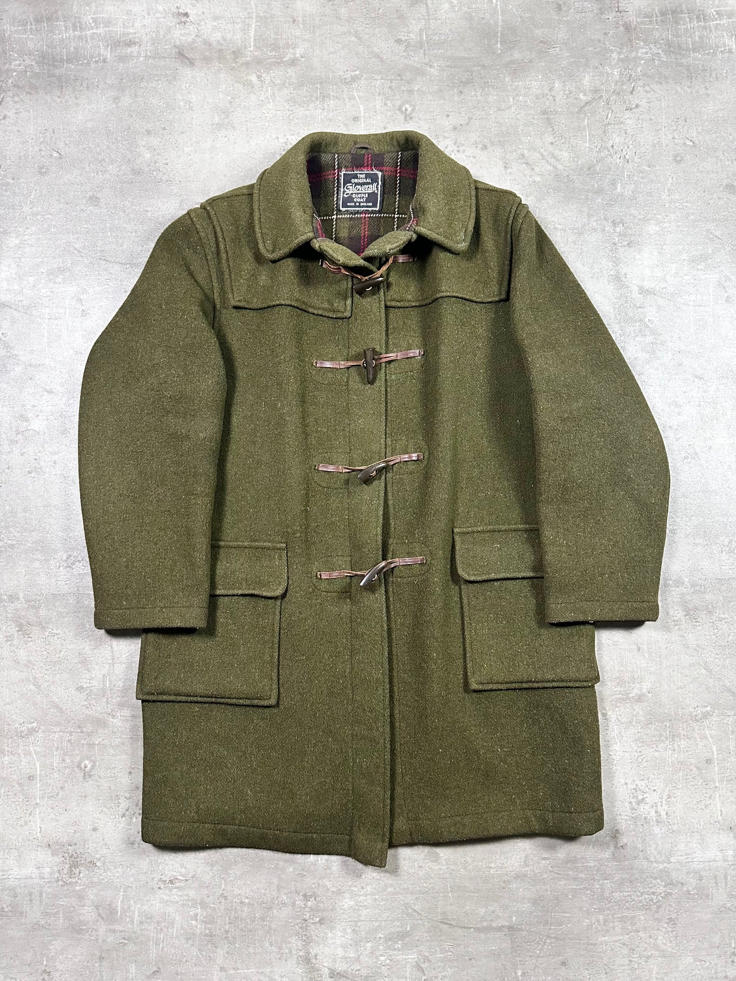 1960s DUFFLE COAT MONTGOMERY GROVERALL