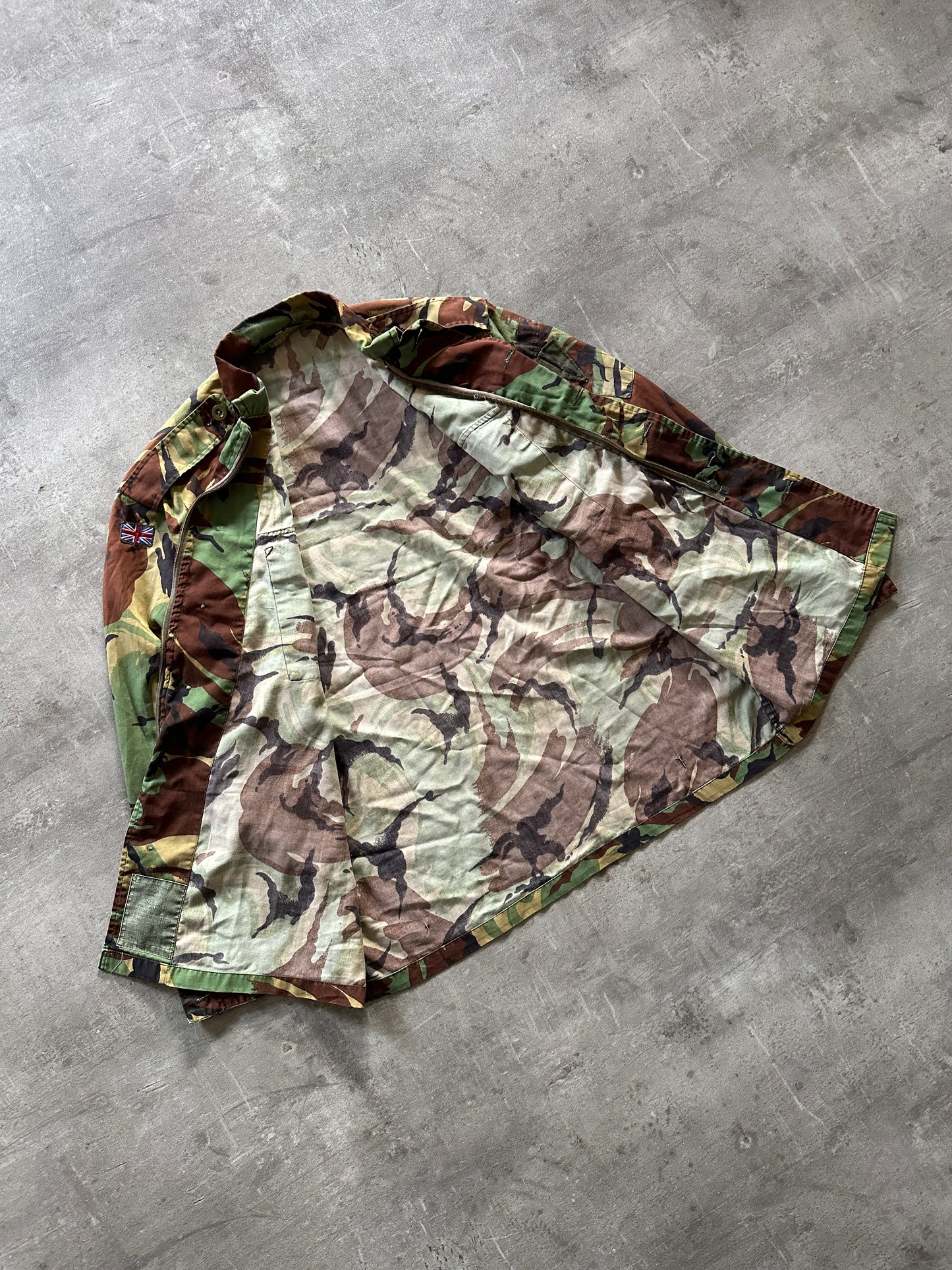 1990's BRITISH ARMY CAMO SHIRT