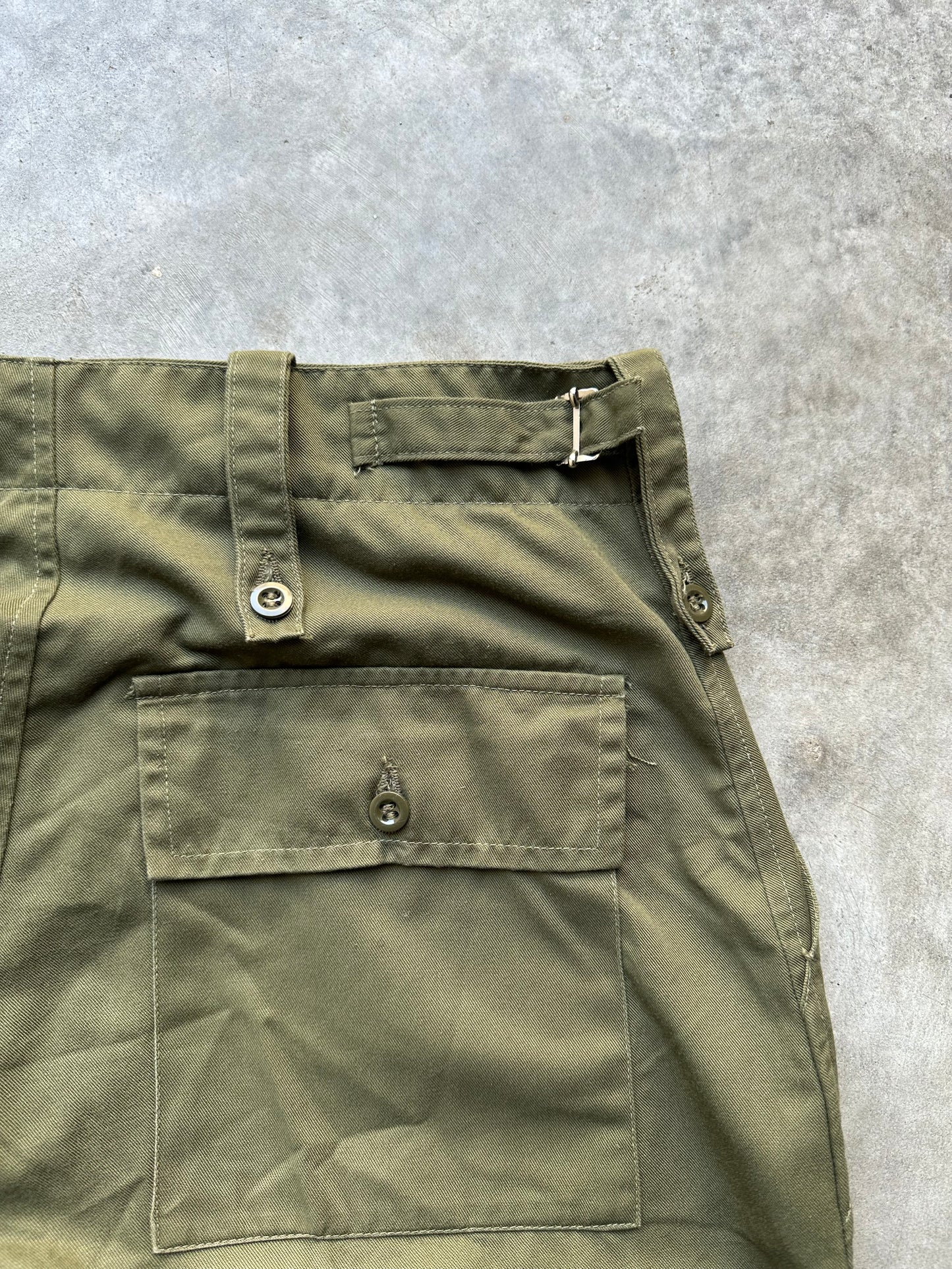 1980's FATIGUE BRITISH ARMY OG PANTS