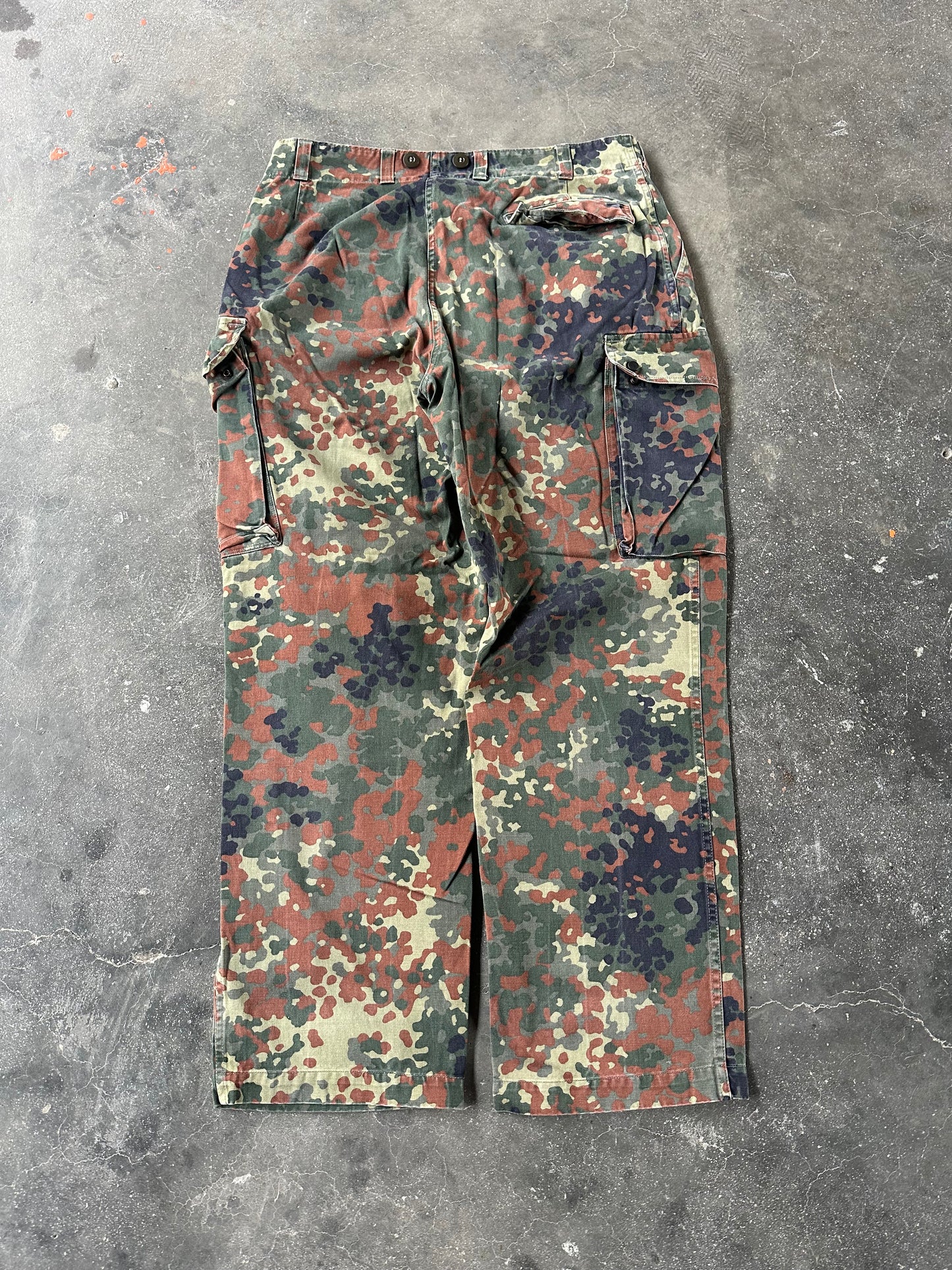 1999 GERMAN ARMY PANTS (FLECKTARN CAMO)