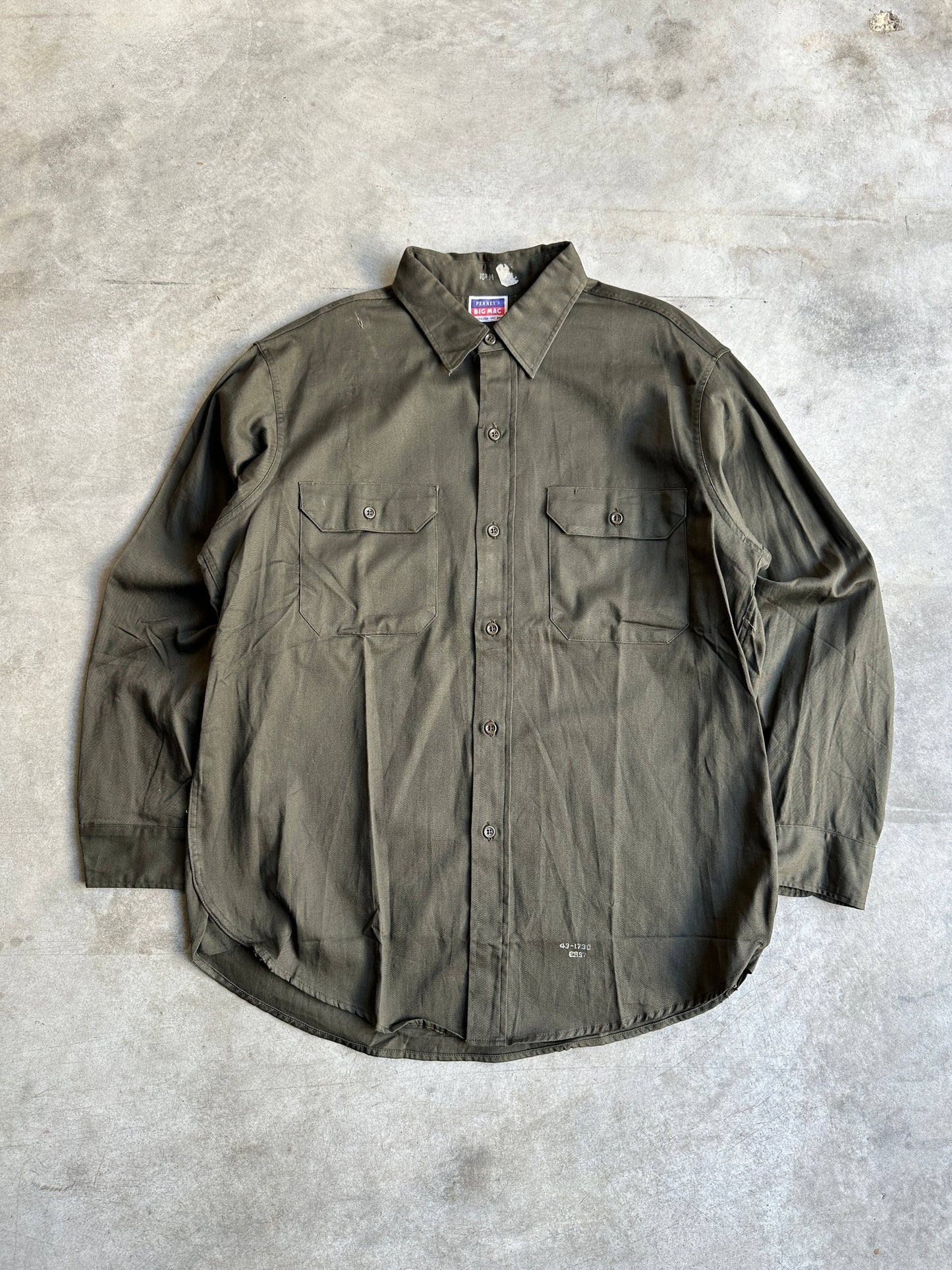 1950s PENNEY'S BIG MAC SHIRT