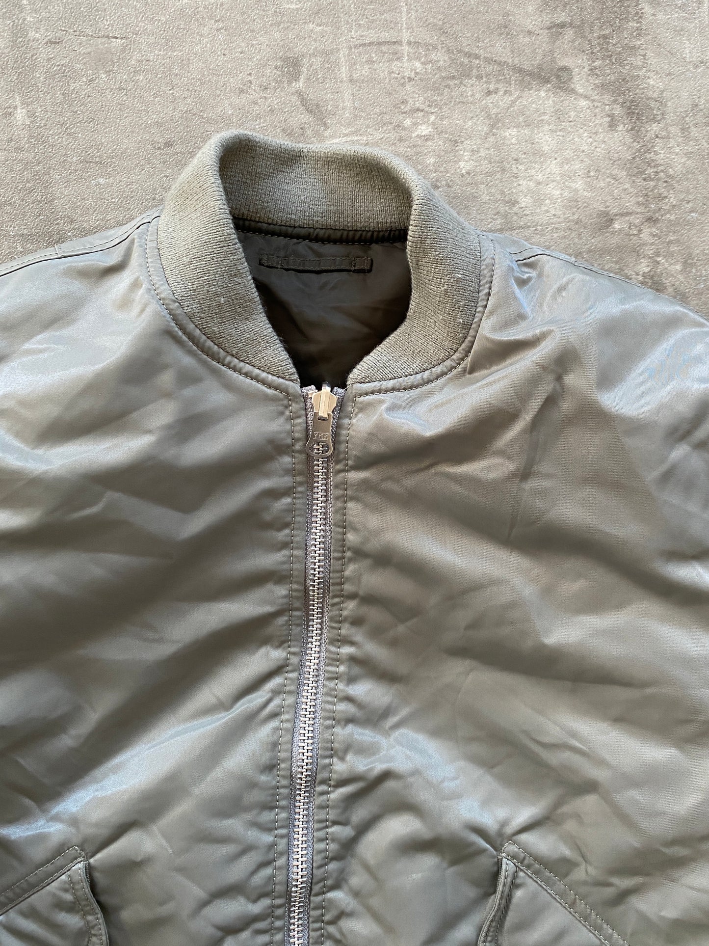 Y2K BLACK FLIGHT BOMBER JACKET