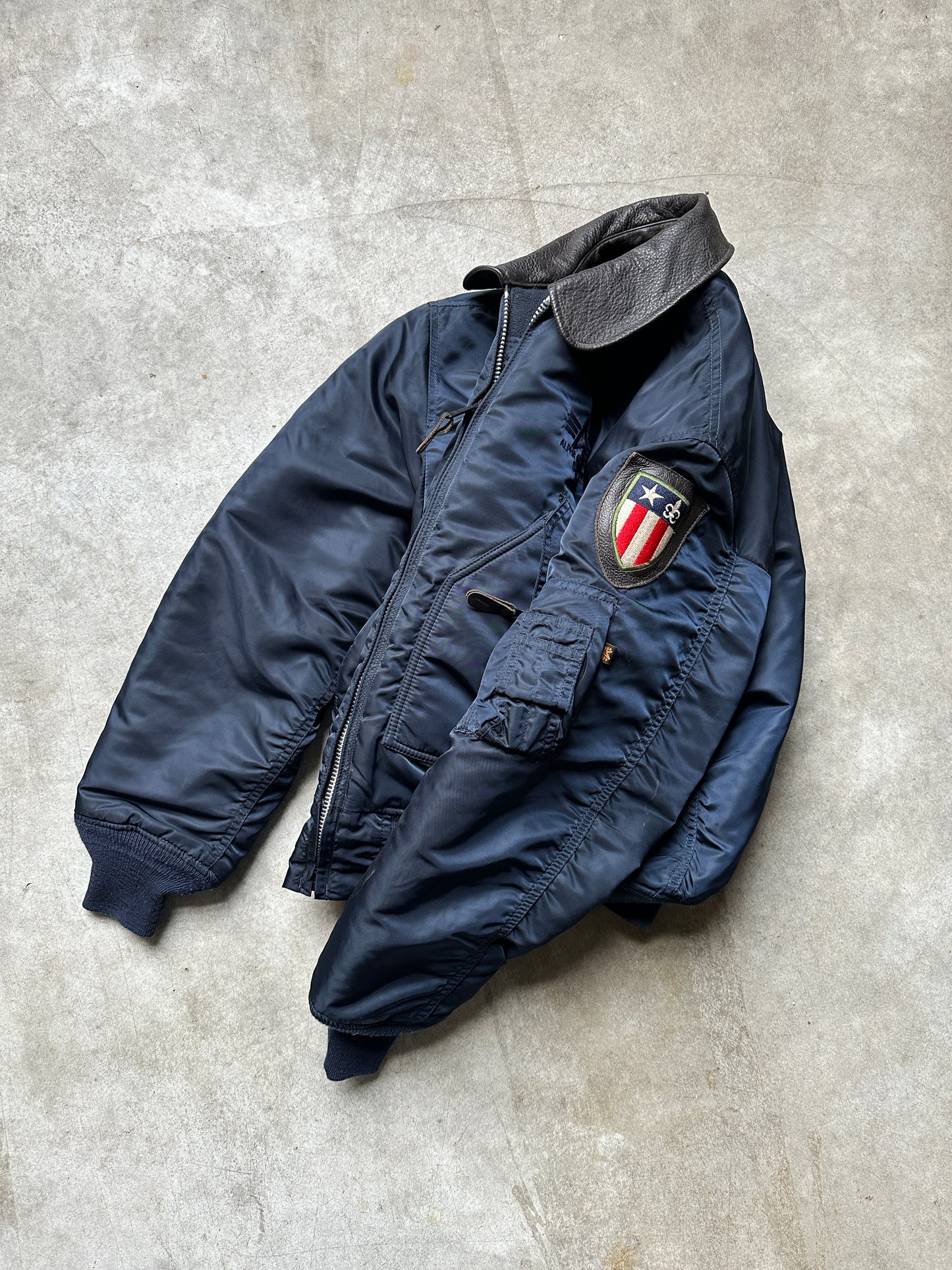 2000's ALPHA CWU/45 FLIGHT JACKET