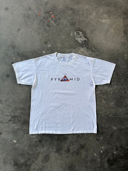 EARLY 2000s "THE PYRAMID" ILLUMINATI PROMO TEE