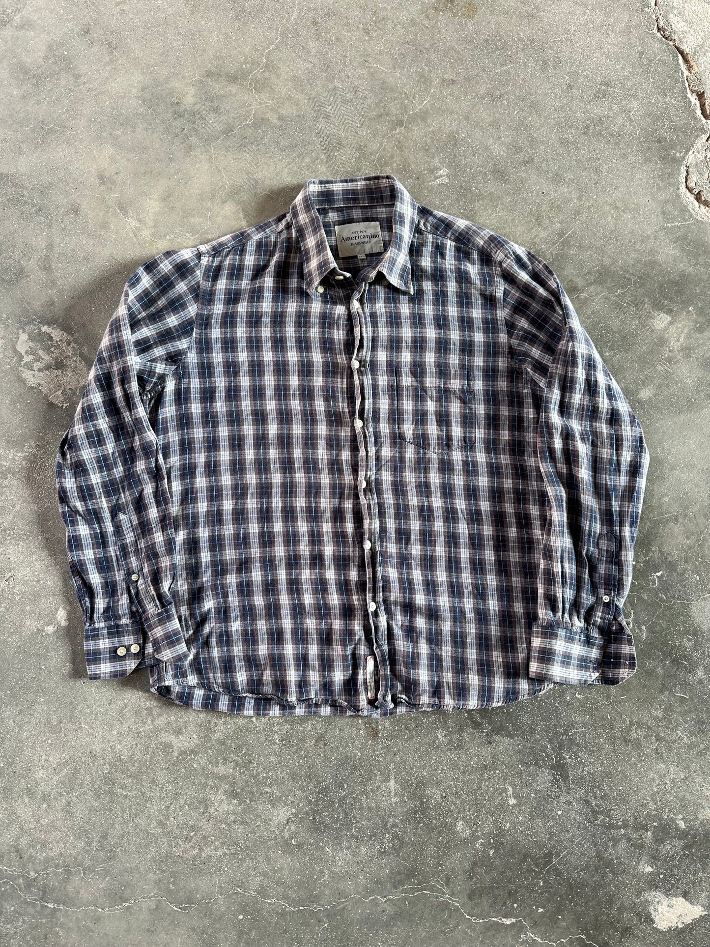 2000s AMERICANINO FLANNEL SHIRT