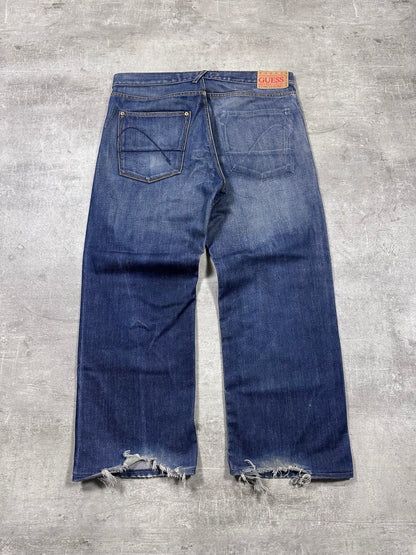 2000s GUESS HIP HOP DENIM W36