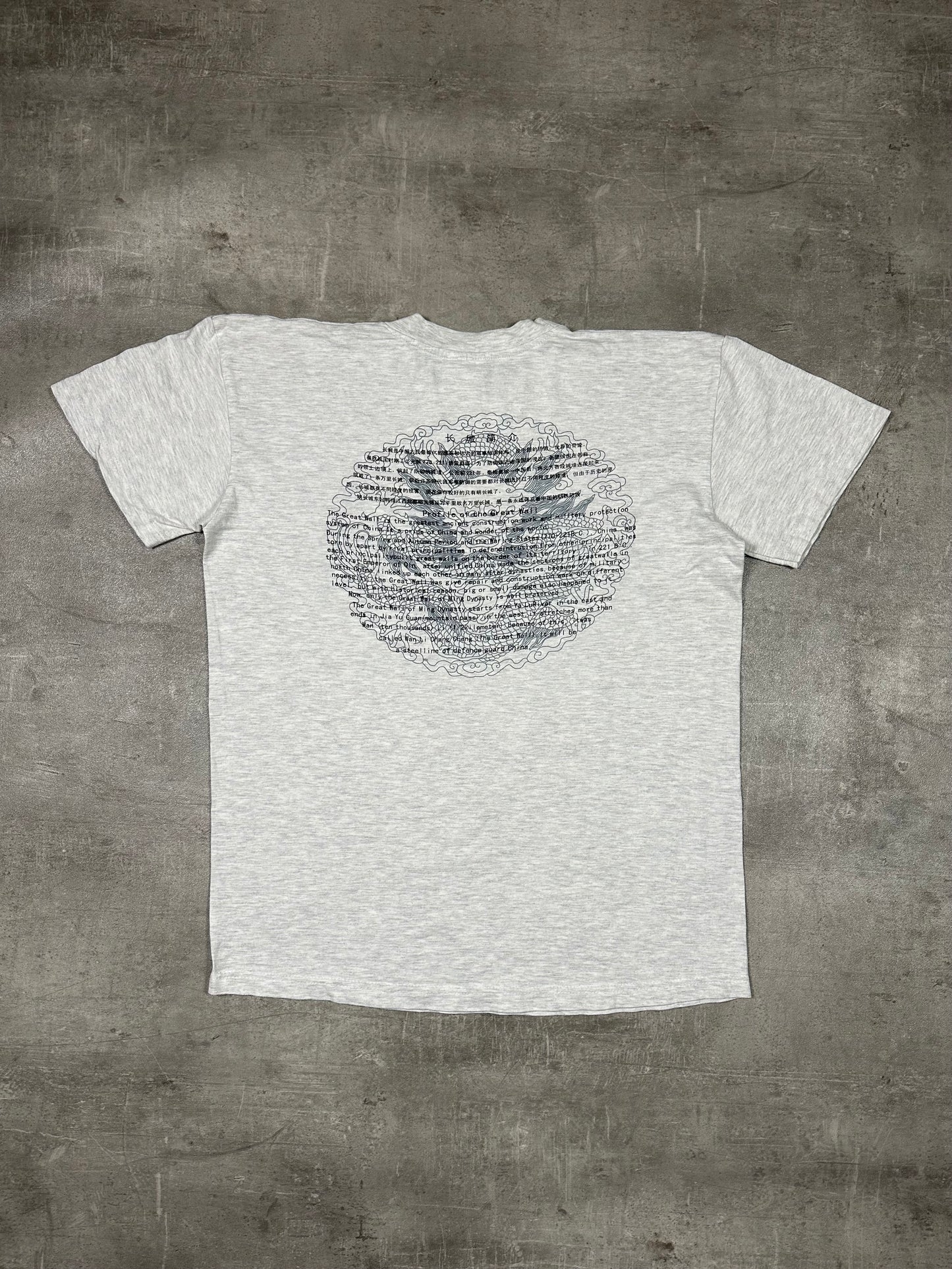 EARLY 2000s "GREAT WALL OF CHINA"  SOUVENIR TEE