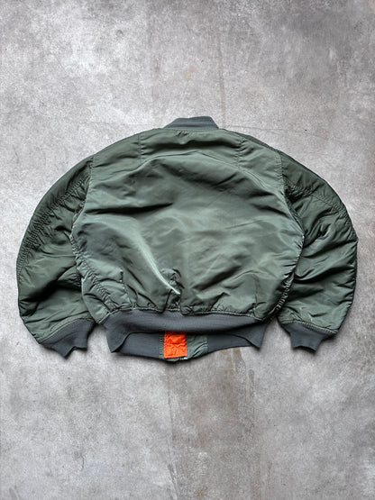 1980's ALPHA MA-1 FLIGHT JACKET