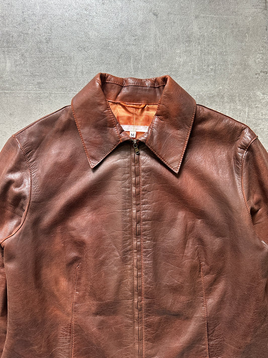 1970's ORANGE CROPPED JACKET